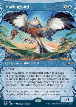 Mockingbird XBLB-305 Rare Near Mint Englisch
