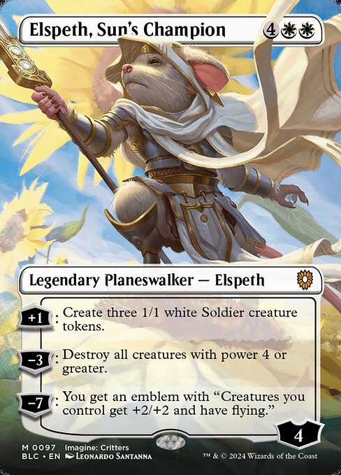 Elspeth, Sun's Champion XBLC-97 Mythic Near Mint Englisch Foil