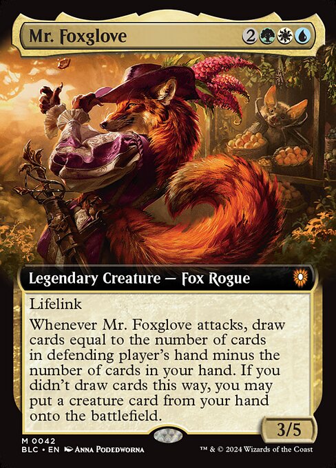 Mr. Foxglove XBLC-42 Mythic Excellent Englisch