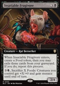 Insatiable Frugivore XBLC-53 Rare Near Mint Englisch