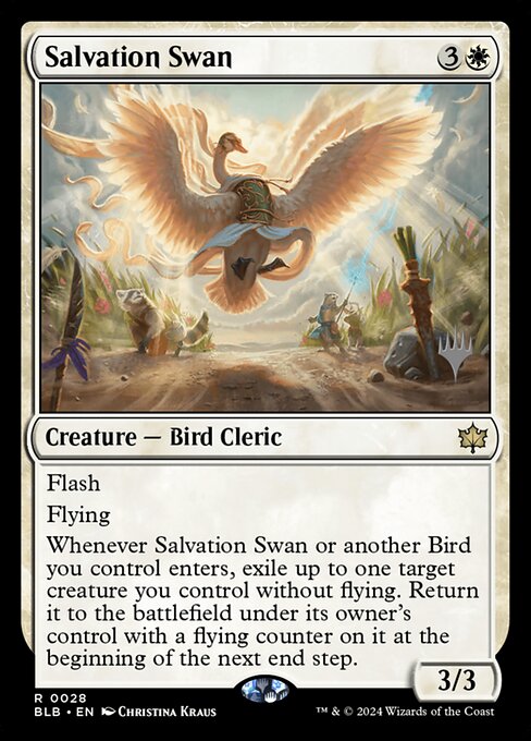 Salvation Swan PBLB-28 Rare Near Mint Englisch