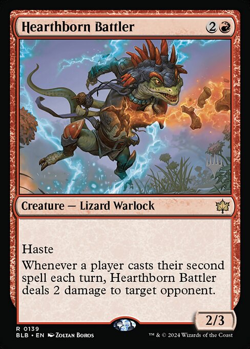 Hearthborn Battler PBLB-139 Rare Near Mint Englisch Foil