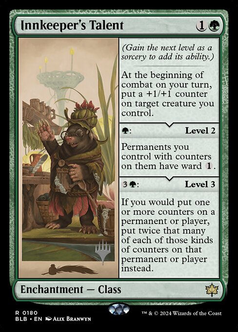 Innkeeper's Talent PBLB-180 Rare Near Mint Englisch Foil