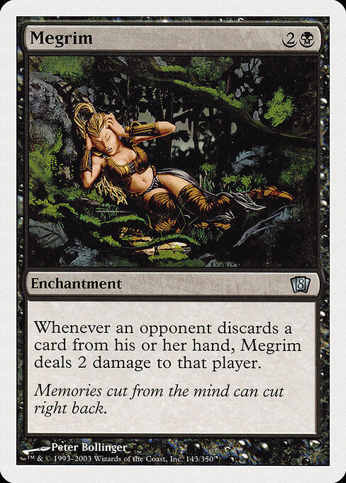 Megrim 8ED-143 Uncommon Good Englisch Foil