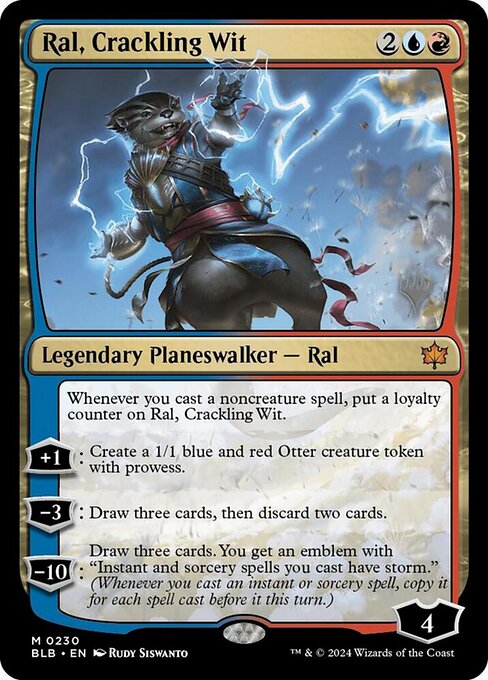 Ral, Crackling Wit PBLB-230 Mythic Near Mint Englisch