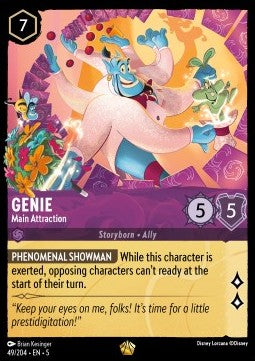 Genie - Main Attraction 5SSK-49 Legendary Near Mint Englisch Foil
