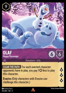 Olaf - Fröhlicher Passagier (V.1) 5SSK-50 Rare Near Mint Deutsch