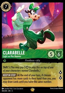 Klarabella - Mit leichten Hufen (V.1) 5SSK-84 Legendary Near Mint Deutsch Foil