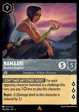 Namaari - Resolute Daughter 5SSK-182 Rare Near Mint Englisch