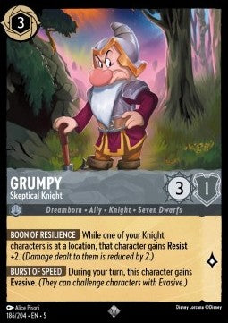 Brummbär - Ritter des Misstrauens 5SSK-186 Super Rare Near Mint Deutsch Foil