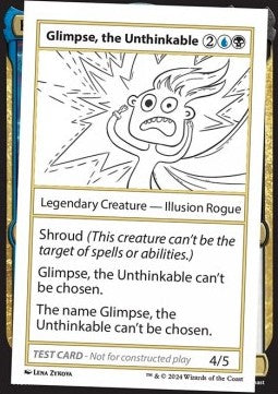 Glimpse the Unthinkable MB2PT- Special Near Mint Englisch