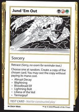 Jund 'Em Out MB2PT- Special Near Mint Englisch