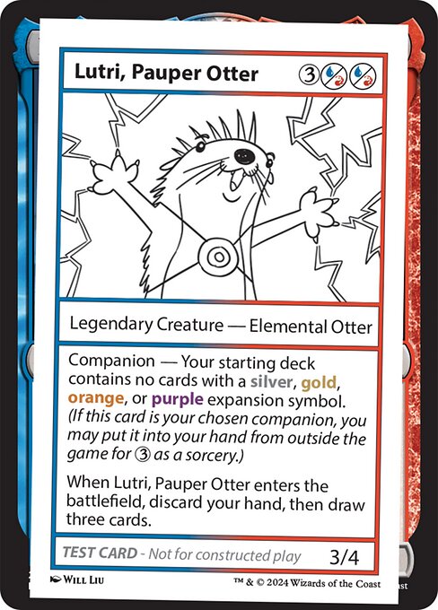 Lutri, Pauper Otter MB2PT- Special Near Mint Englisch