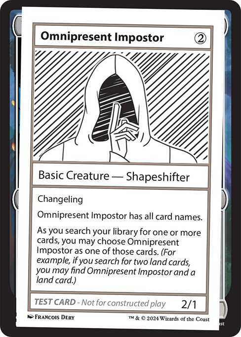 Omnipresent Impostor MB2PT- Special Excellent Englisch