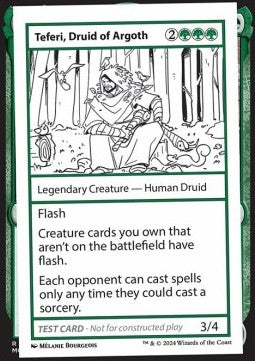 Teferi, Druid of Argoth MB2PT- Special Near Mint Englisch