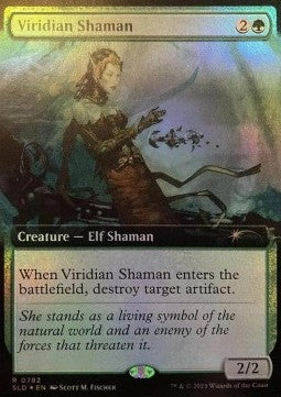 Viridian Shaman SLD-782 Rare Good Englisch Foil