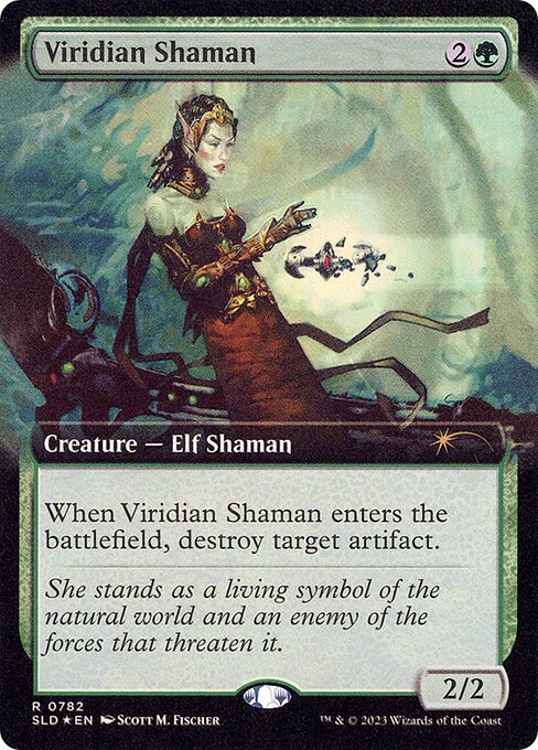 Viridian Shaman SLD-782 Rare Good Englisch Foil