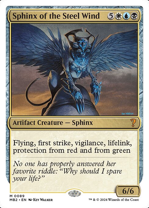 Sphinx of the Steel Wind MB2-89 Mythic Excellent Englisch