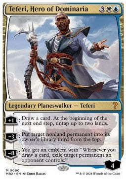 Teferi, Hero of Dominaria MB2-90 Mythic Excellent Englisch