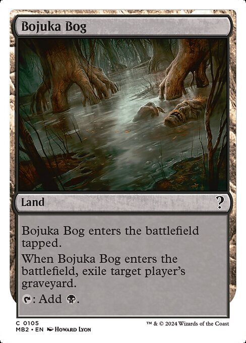 Bojuka Bog MB2-105 Common Excellent Englisch