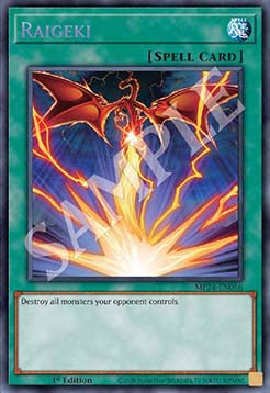 Raigeki MP24-056 Secret Rare Near Mint Deutsch 1. Auflage