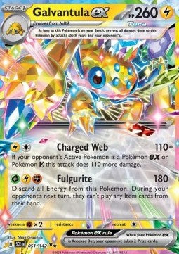 Galvantula ex SCR-051 Double Rare Near Mint Englisch