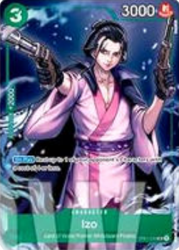 Izo (OP01-033) (V.3) UP Uncommon Near Mint Englisch