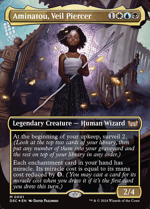 Aminatou, Veil Piercer DSC-1 Mythic Near Mint Englisch