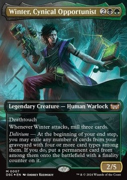 Winter, zynischer Opportunist DSC-7 Mythic Near Mint Deutsch Foil