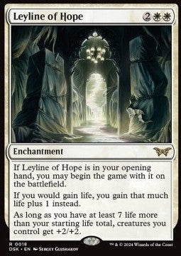 Leyline of Hope DSK-18 Rare Near Mint Englisch