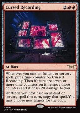 Cursed Recording DSK-131 Rare Near Mint Englisch
