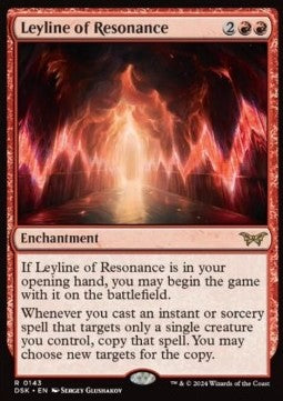 Leyline of Resonance DSK-143 Rare Near Mint Englisch Foil
