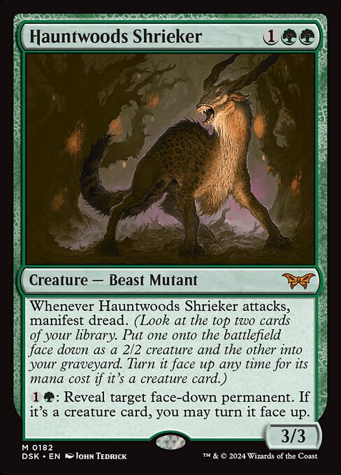 Hauntwoods Shrieker DSK-182 Mythic Near Mint Englisch