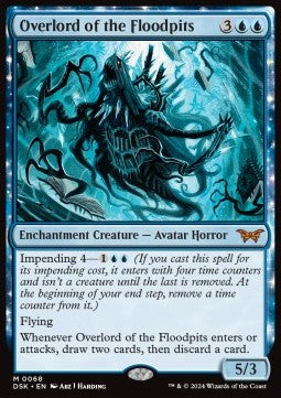 Overlord of the Floodpits DSK-68 Mythic Near Mint Englisch