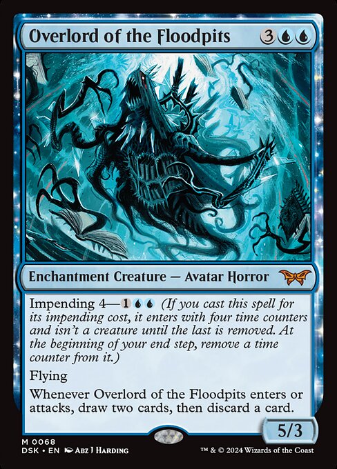 Overlord of the Floodpits DSK-68 Mythic Near Mint Englisch