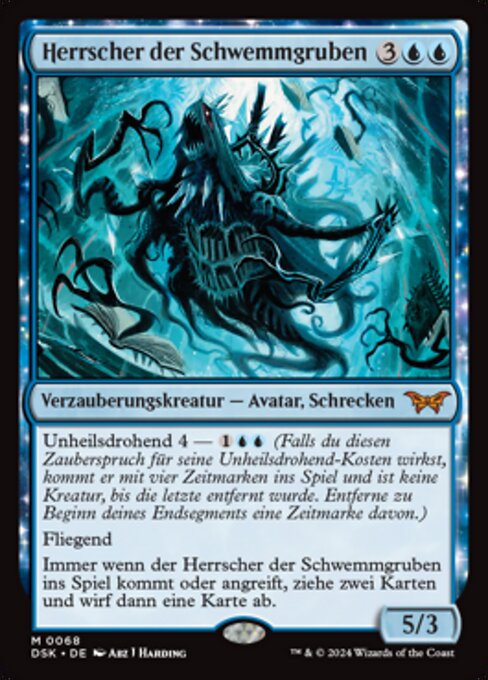 Herrscher der Schwemmgruben DSK-68 Mythic Near Mint Deutsch
