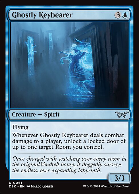 Ghostly Keybearer DSK-61 Uncommon Near Mint Englisch Foil