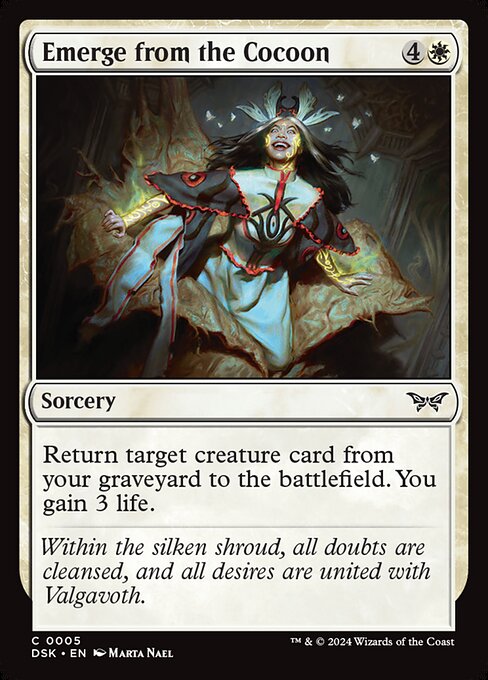 Emerge from the Cocoon DSK-5 Common Excellent Englisch Foil