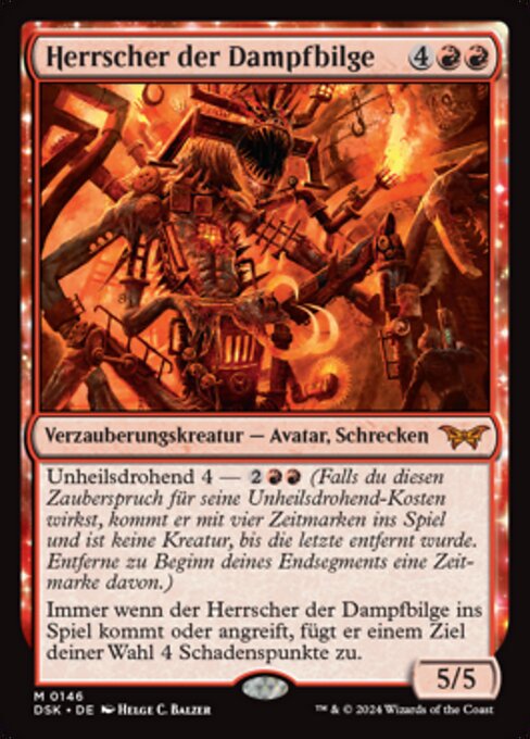 Herrscher der Dampfbilge DSK-146 Mythic Near Mint Deutsch