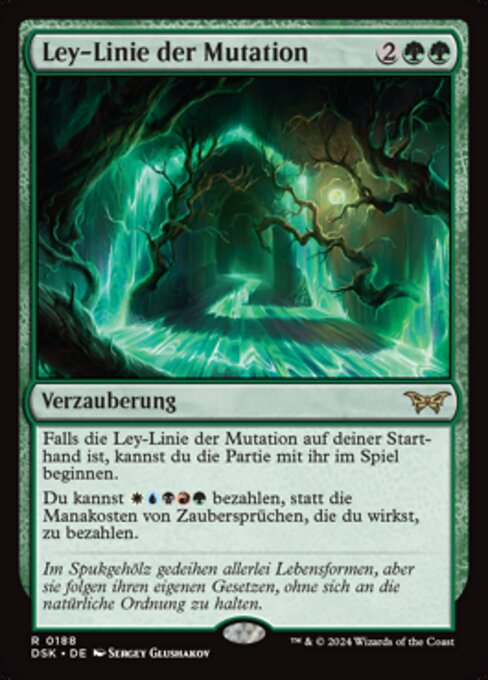 Ley-Linie der Mutation DSK-188 Rare Excellent Deutsch