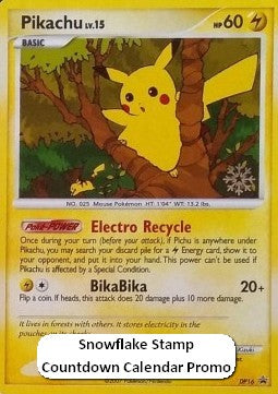 Pikachu Lv.15 DPPR-16 Promo Played Deutsch