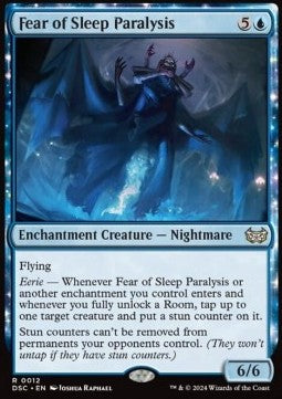 Fear of Sleep Paralysis DSC-12 Rare Near Mint Englisch