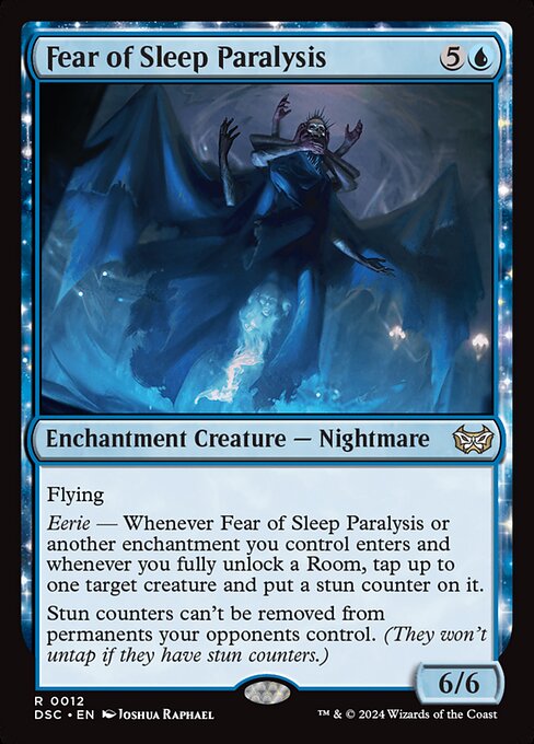 Fear of Sleep Paralysis DSC-12 Rare Near Mint Englisch