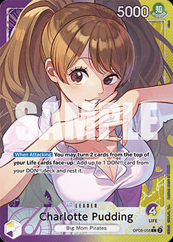 Charlotte Pudding (OP08-058) (V.2) OP08 Alternate Art Near Mint Englisch