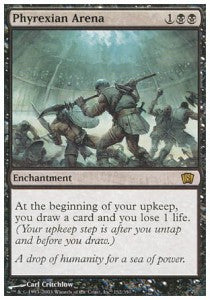 Phyrexian Arena 8ED-152 Rare Good Englisch