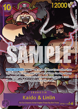 Kaido & Linlin (OP08-119) (V.2) OP08 Alternate Art Near Mint Englisch