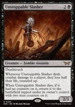 Unaufhaltsamer Schlitzer (V.1) XDSK-294 Rare Near Mint Englisch Foil