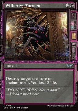 Withering Torment XDSK-313 Uncommon Near Mint Englisch Foil