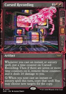 Cursed Recording XDSK-315 Rare Near Mint Englisch