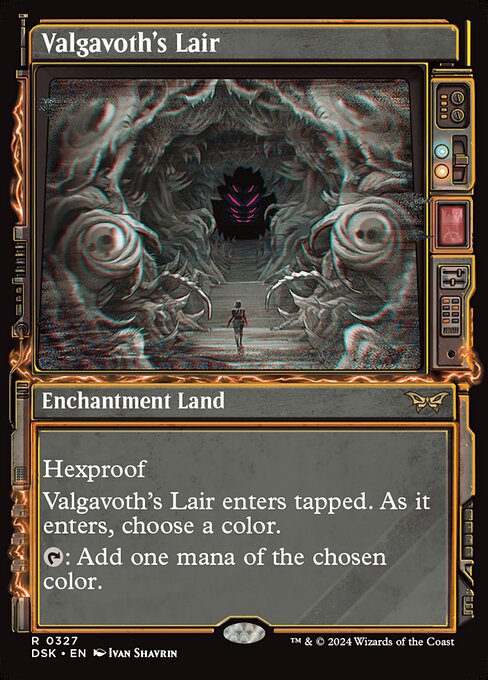 Valgavoth's Lair XDSK-327 Rare Near Mint Englisch Foil